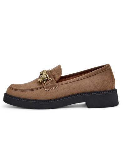 Loafers pentru femei Royalfashion cu un lanț aurit Porrot
