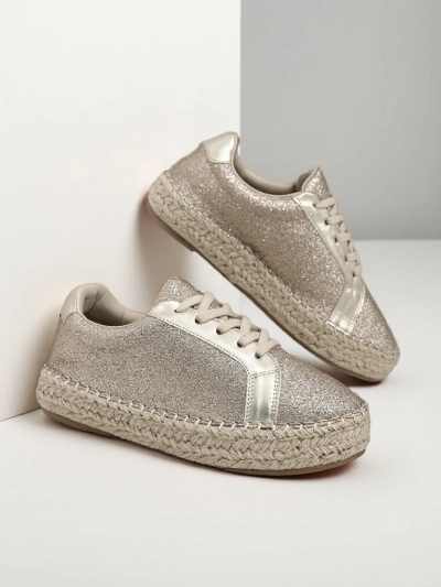 Royalfashion Sneakers pentru femei cu sclipici Sercele