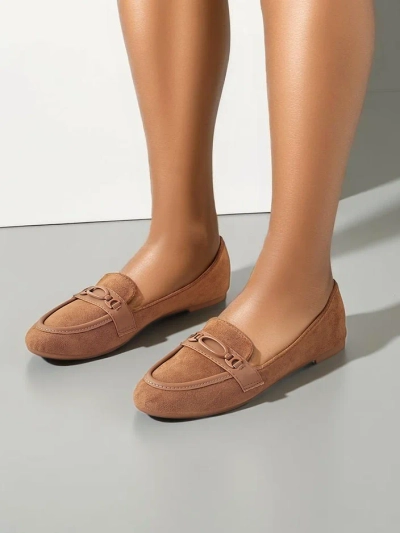 Royalfashion Mocasiini pentru femei din suede ecologic Zammei