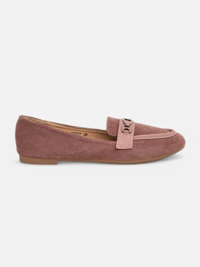 Mocasıne ecologice din suede pentru femei Royalfashion Zammei