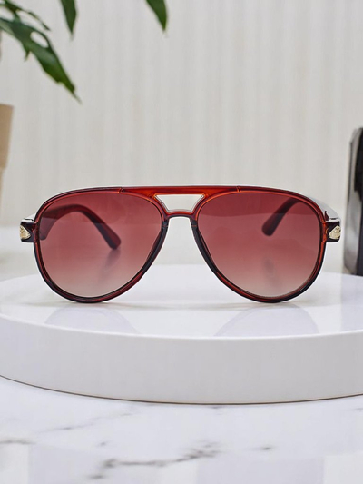 Royalfashion Ochelari de soare cu brațe decorative Shadow Aviator