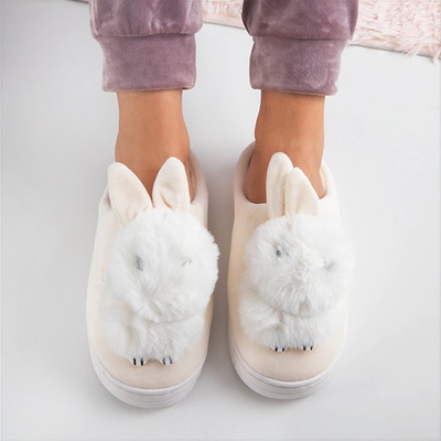 Papuci de casă Atena bunny pentru femei - Încălțăminte