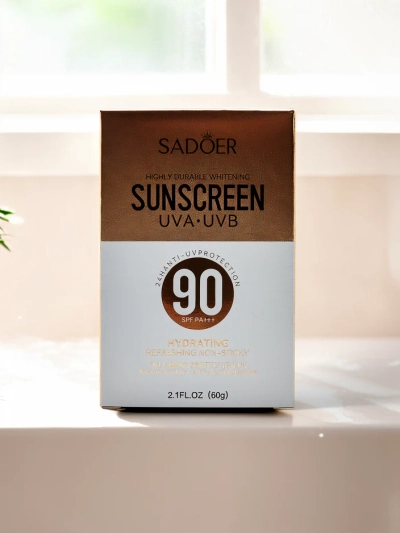 SADOER Cremă de protecție solară 90 SPF 60g