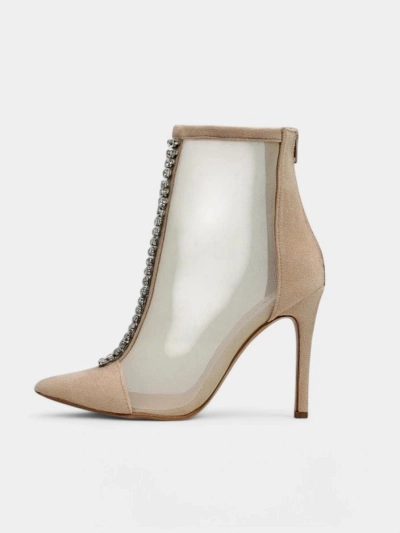 Cizme de gleznă pentru femei Royalfashion pe tocuri stiletto Amaelika