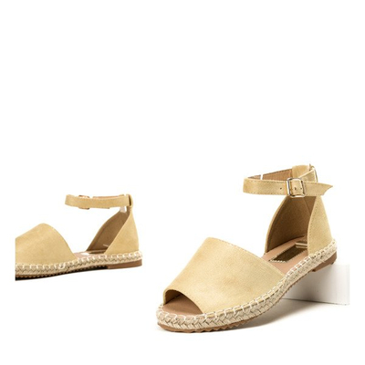 OUTLET Espadrile galbene cu croiala Royal - Pantofi