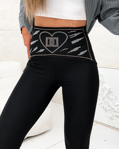 Royalfashion Colanți pentru femei cu zirconii
