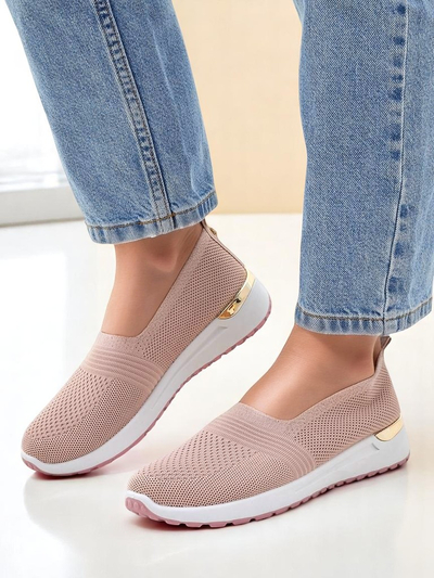 Pantofi slip-on din țesătură pentru femei Royalfashion Perfeti
