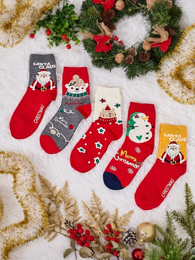 Șosete festive lungi pentru femei de la Royalfashion 5/pachet