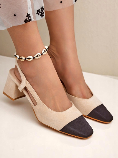 Royalfashion Női alacsony sarkú, díszes orrú Elegánzo cipő