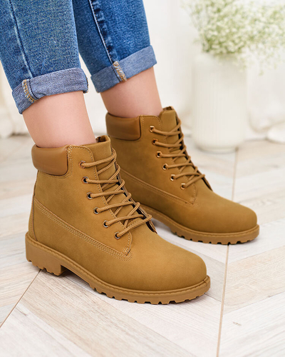 Royalfashion Trapperi pentru femei maro Karveliea