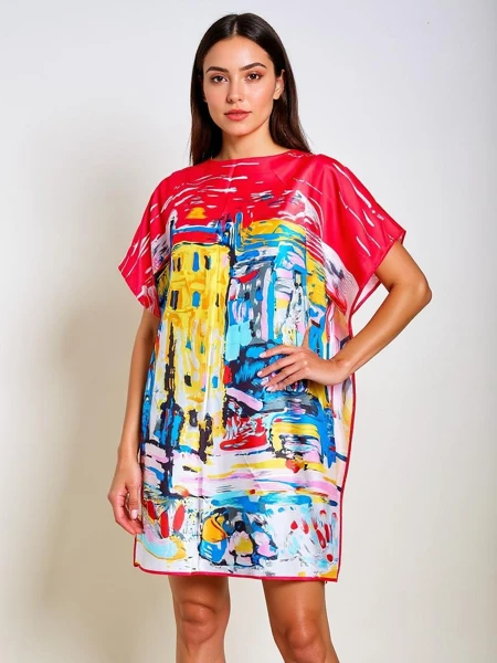 Rochie Pareo Callista de la Royalfashion – colorată, universală, până la genunchi