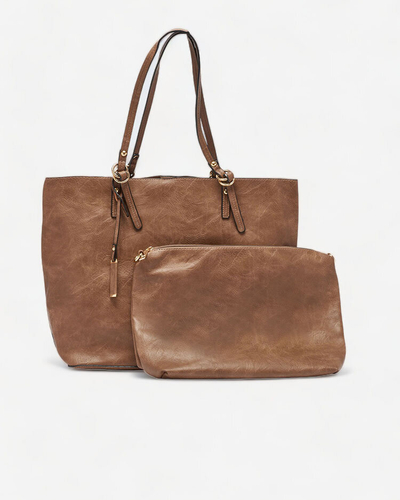 Royalfashion Brown Geantă de cumpărături pentru femei