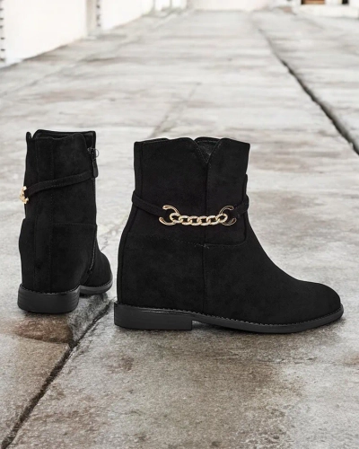 Bocanci cu toc ascuns pentru femei Royalfashion Ecerto