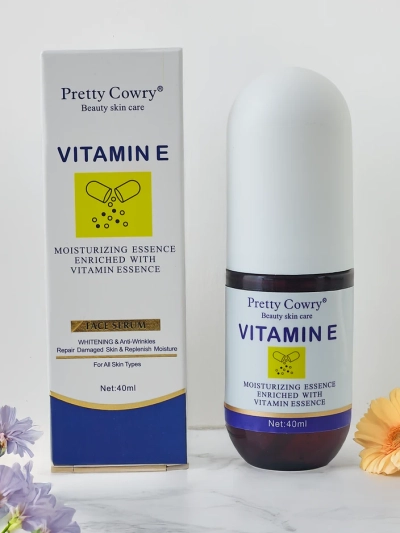 Ser de față Pretty Cowry cu Vitamina E 40 ml
