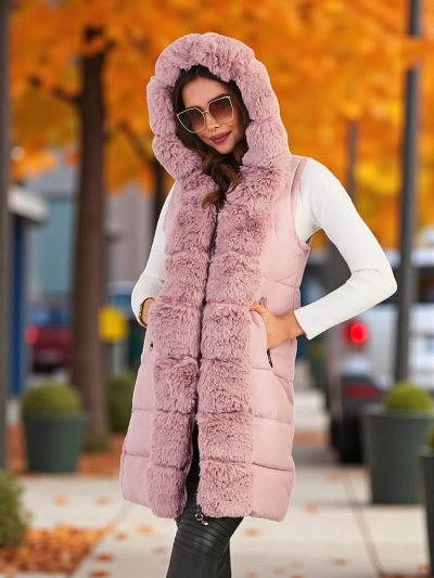 Geacă pentru femei Royalfashion cu mâneci detașabile