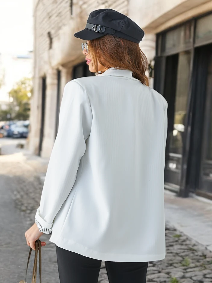 Sacou de femei Royalfashion fără închidere Elegantes