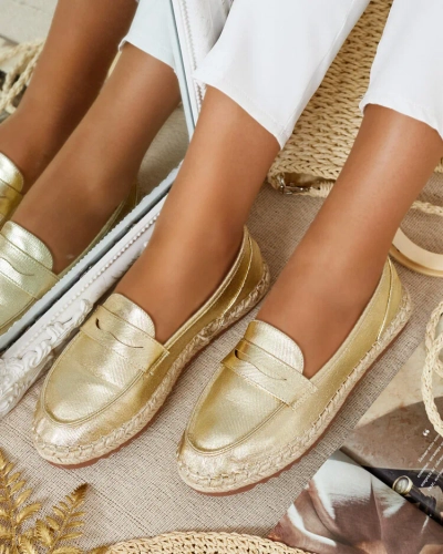 Royalfashion Mocasini de damă din piele întoarsă eko Monum