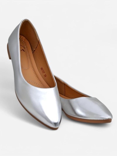 Royalfashion Balerini din patent pentru femei Aramiese