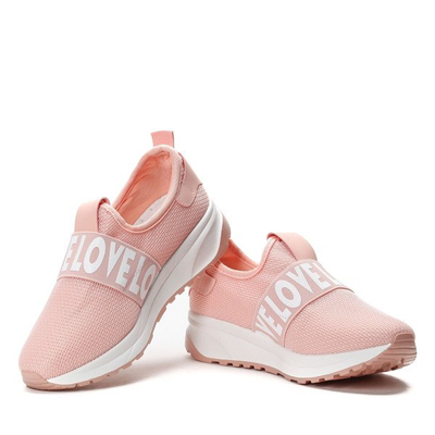 Różowe sportowe buty Oaklee- Obuwie