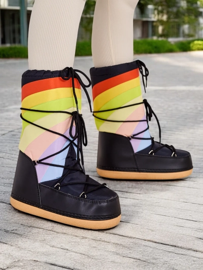 Ghete de damă de tip snowboot Royalfashion Tencce