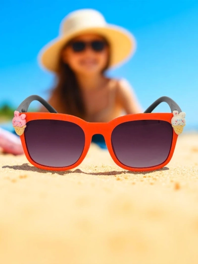 Royalfashion Ochelari de soare pentru copii cu decorațiuni Sunny Sparkle