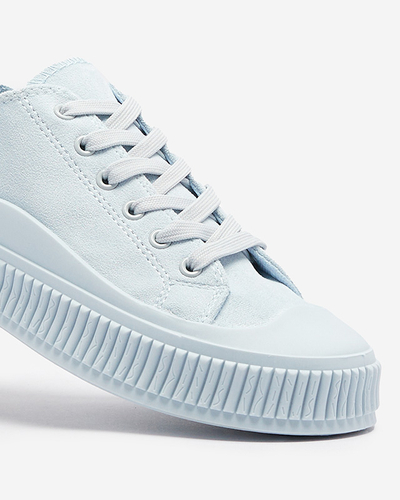 Adidași sport pentru femei albastru deschis Dollof- Footwear