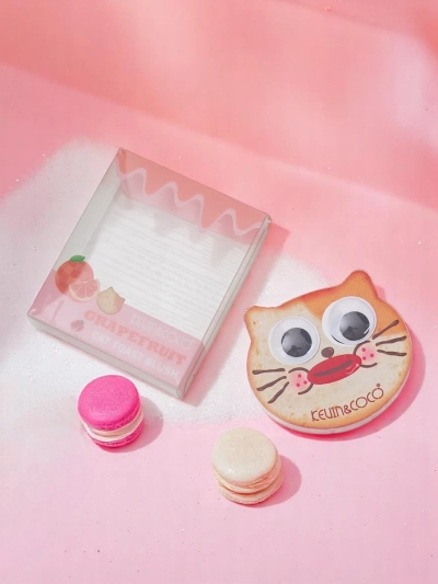 Kevin&Coco Cat Toast Blush Blush Presat Grapefruit