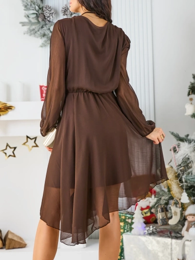Rochie clasică pentru femei până la genunchi Royalfashion