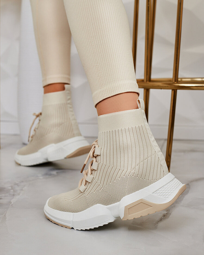 Royalfashion Vetkirra pentru femei pantofi sport înalți slip-on