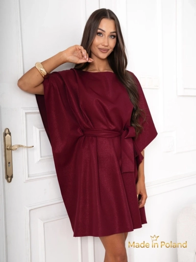 Aurelia Rochie Bordo Elegante