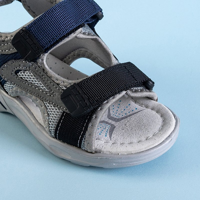 Sandale turbo velcro pentru băieți - pantofi