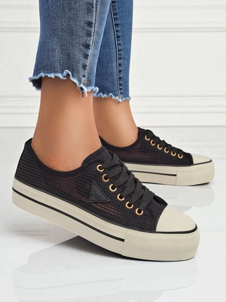 Royalfashion Încălțăminte sport perforată pentru femei Rebbse