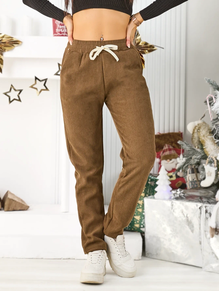 Royalfashion Pantaloni de trening pentru femei plus size