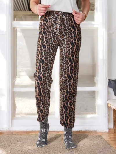 Pantaloni de pijama pentru femei Royalfashion din bumbac de Crăciun, în carouri