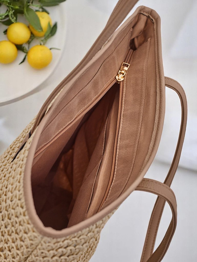 Royalfashion Geantă mare de damă din paie Solea Bag