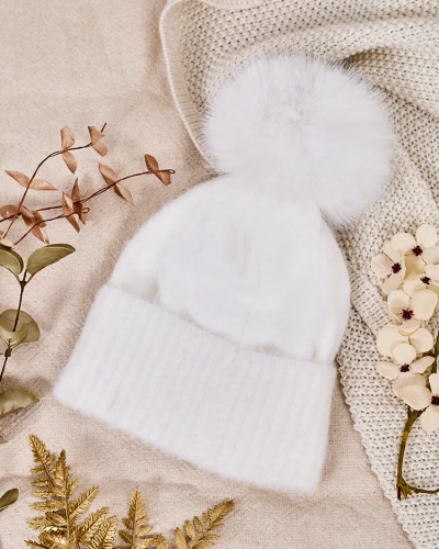 Căciulă pentru femei Royalfashion cu un pompon