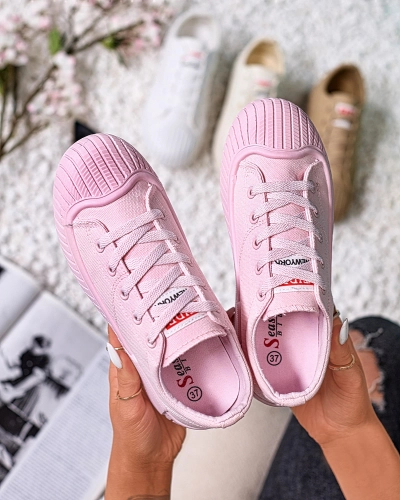 OUTLET Royalfashion Pantofi sport cu platformă Pink Brigera