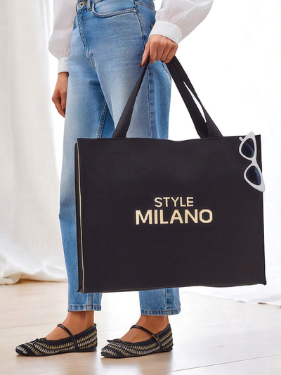 Royalfashion Geantă din material textil Stil Milano