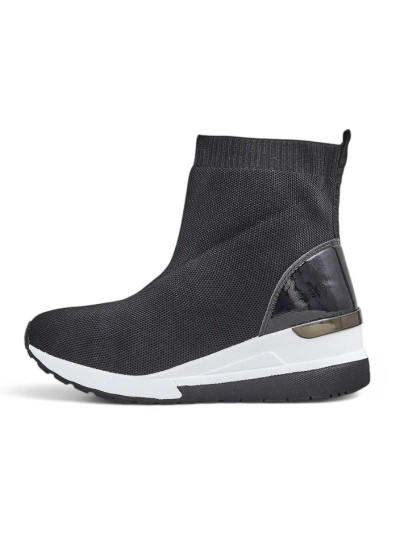 Sneakeri wedge cu talpă înaltă pentru femei de la Royalfashion, cu strassuri Viseq