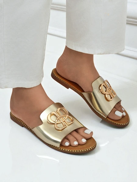 Royalfashion Sandale cu talpă joasă pentru femei Heraklia