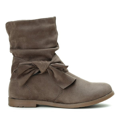 Zielone dziecięce botki Dakota- Obuwie