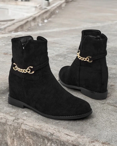 Bocanci cu toc ascuns pentru femei Royalfashion Ecerto