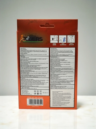 Plasturi analgezici 10 bucăți