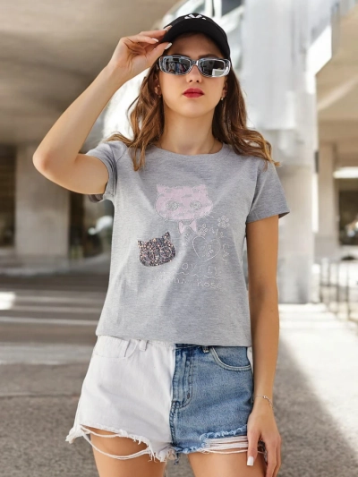 Royalfashion Bluză din bumbac pentru femei