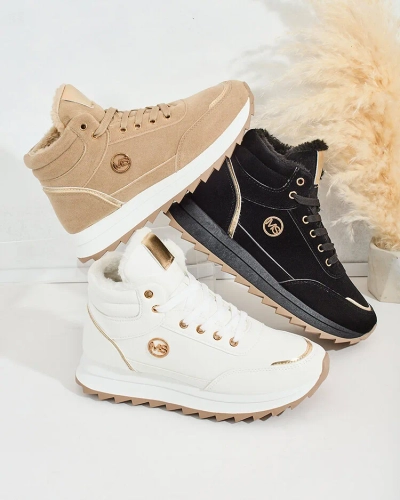 Royalfashion Adidași de damă încălțați cu blană Casill