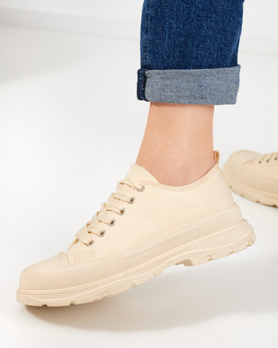 OUTLET Tenisi sport dama bej Ohema - Incaltaminte