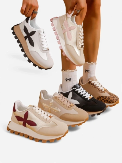 Royalfashion Pantofi sport pentru femei pe o talpă mai groasă Aloqa