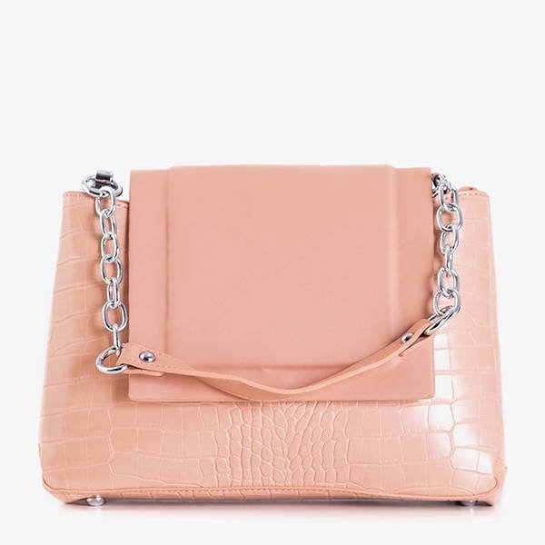 Geantă de mână nudă pentru femei, cu relief de animale - Genți de mână