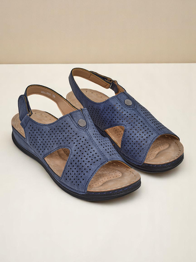 Royalfashion sandale decupate pentru femei Leminni