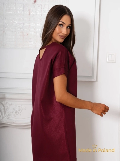 Rochie scurtă simplă pentru femei Lady Time